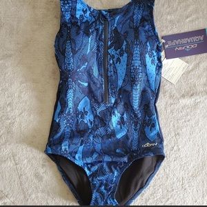 New blue dolfin Aquashape Lacey  swimsuit